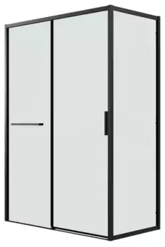 Душевой угол-ограждение «Grossman» Style 120.K33.05.1070.21.00 100/70 прозрачный/чёрный матовый без поддона универсальный