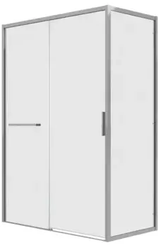 Душевой угол-ограждение «Grossman» Style 120.K33.05.1090.10.02 100/90 шиншилла/хром без поддона универсальный