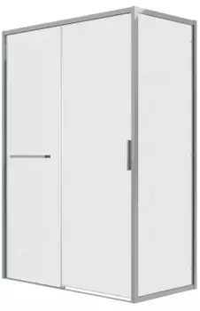 Душевой угол-ограждение «Grossman» Style 120.K33.05.1070.10.02 100/70 шиншилла/хром без поддона универсальный