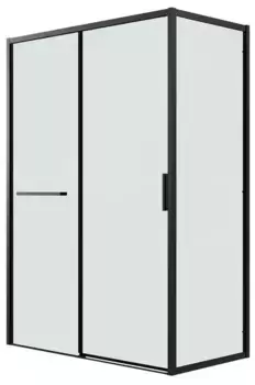 Душевой угол-ограждение «Grossman» Style 120.K33.05.1170.21.00 110/70 прозрачный/чёрный матовый без поддона универсальный