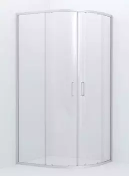 Душевой угол-ограждение «Iddis» Zodiac ZOD6CR8i23 100/80 прозрачный/хром прямоугольно-асимметричный без поддона универсальный
