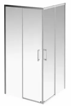 Душевой угол-ограждение «Kerama Marazzi» Vetro VE.100.SSD.CR 100/100 прозрачный/хром без поддона