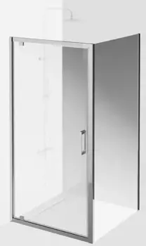 Душевой угол-ограждение «Kerama Marazzi» Vetro VE.100.PD.CR+VE.90.FP.CR 100/90 прозрачный/хром без поддона универсальный