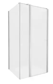 Душевой угол-ограждение «New Trendy» New Soleo Chrome 120/120 прозрачный/хром квадратный без поддона универсальный