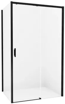 Душевой угол-ограждение «New Trendy» Prime Black 160/70 прозрачный/чёрный матовый прямоугольный без поддона правый