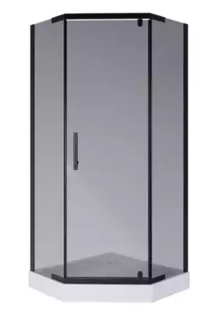 Душевой угол-ограждение «Niagara» NG-009-14DT 90/90 тонированный/черный с поддоном универсальный