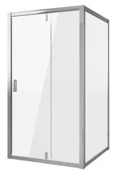 Душевой угол-ограждение «Niagara» Nova NG-63-10A-А100 100/100 квадратный прозрачный/хром без поддона универсальный