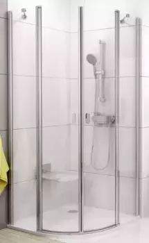 Душевой угол-ограждение «Ravak» Chrome CSKK4 80/80 Transparent/хром