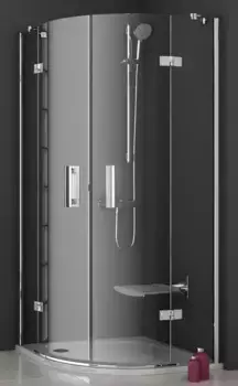Душевой угол-ограждение «Ravak» Smartline SMSKK4 90/90 Transparent/хром