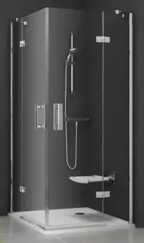 Душевой угол-ограждение «Ravak» Smartline SMSRV4 80/80 Transparent/хром