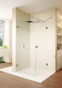 Душевой угол-ограждение «Riho» Scandic Mistral M201 100/100 прозрачный без поддона правый