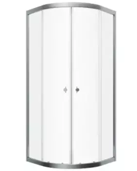 Душевой угол-ограждение «Triton» Альфа-Хром 90/90 прозрачный без поддона