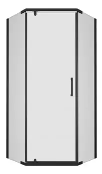 Душевой угол-ограждение «Triton» Дека-Блэк 100/100 прозрачный/чёрный без поддона