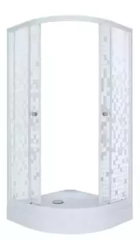 Душевой угол-ограждение «Triton» Мозаика 90/90 аква-мозаика низкий поддон