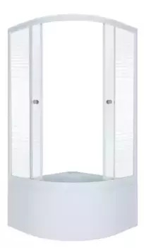 Душевой угол-ограждение «Triton» Стандарт 90/90 аква-полосы высокий поддон