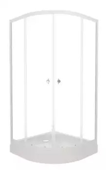 Душевой угол-ограждение «Triton» Ультра 100/100 прозрачный/белый низкий поддон