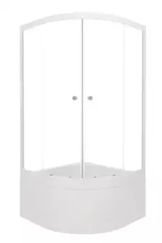 Душевой угол-ограждение «Triton» Ультра 90/90 прозрачный/белый высокий поддон