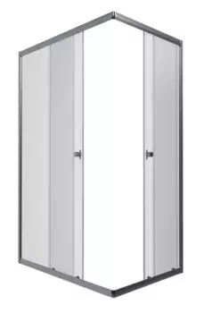Душевой угол-ограждение «Triton» Вента 100/80 прозрачный/хром без поддона