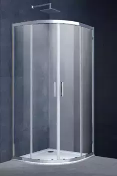 Душевой угол-ограждение «Vincea» Alpha VSQ-3AL900CL 90/90 прозрачный/хром четверть круга без поддона