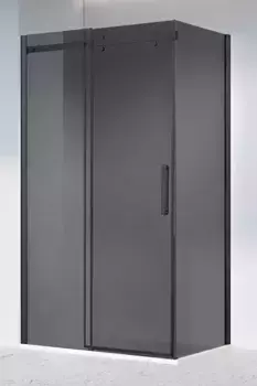 Душевой угол-ограждение «Vincea» Como-N VSR-4CN9012CGB 120/90 тонированный/чёрный прямоугольный без поддона универсальный