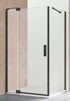 Душевой угол-ограждение «Vincea» Extra VSR-1E809090CLB 90/90 прозрачный/чёрный квадратный без поддона универсальный