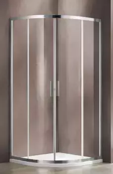 Душевой угол-ограждение «Vincea» Garda VSQ-1G100CL 100/100 прозрачный четверть круга без поддона
