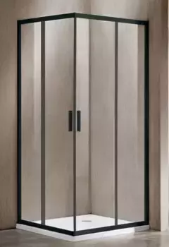 Душевой угол-ограждение «Vincea» Garda VSS-1G8090CLB 90/80 прозрачный прямоугольный без поддона универсальный