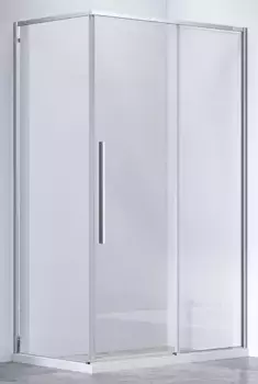 Душевой угол-ограждение «Vincea» Slim-N VSR-4SN8013CL 130/80 прозрачный/хром прямоугольный без поддона универсальный