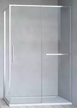 Душевой угол-ограждение «Vincea» Slim Soft VSR-1SS1015CL 150/100 прозрачный/хром прямоугольный без поддона универсальный