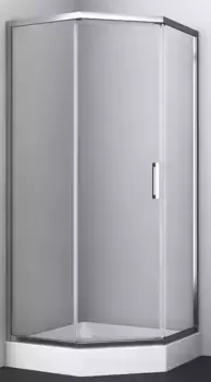 Душевой угол-ограждение «WasserKRAFT» Naab 86S11 90/90 прозрачный/хром без поддона универсальный