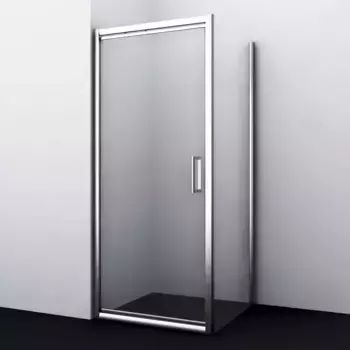 Душевой угол-ограждение «WasserKRAFT» Salm 27I29 80/100 прозрачный/хром без поддона универсальный