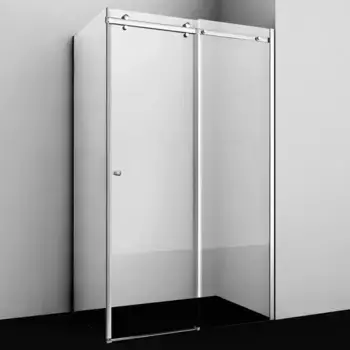 Душевой угол-ограждение «WasserKRAFT» Vils 56R07 120/90 прозрачный/хром без поддона универсальный