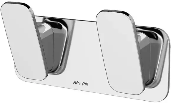 Двойной крючок «AM.PM Plus» Inspire V2.0 Plus A50A356B00 на стену хром