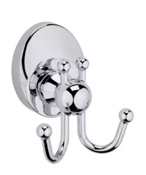 Двойной крючок «Fixsen» Europa FX-21805C на стену хром