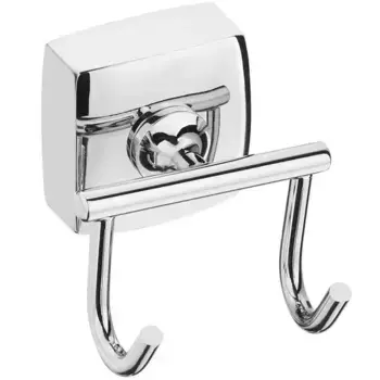 Двойной крючок «Fora» Keiz K053 на стену хром