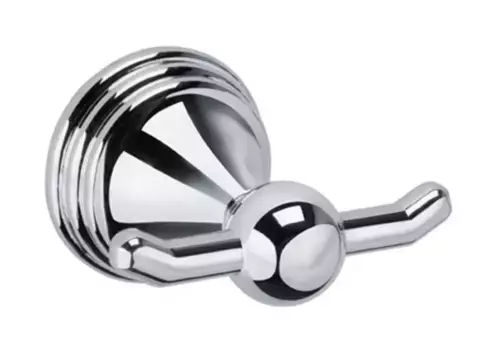 Двойной крючок «Grampus» Laguna GR-7805 на стену хром