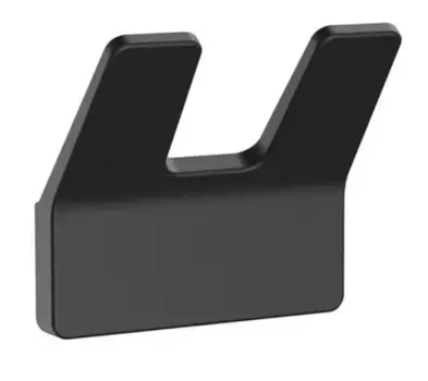 Двойной крючок «Iddis» Slide SLIBS20i41 на стену чёрный матовый