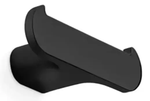 Двойной крючок «Inda» Mito A2020BNE на стену чёрный матовый