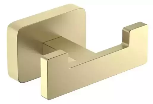 Двойной крючок «Schein» 9212BG на стену матовое золото