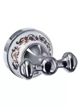 Двойной крючок «Schein» Saine 7053002 на стену хром