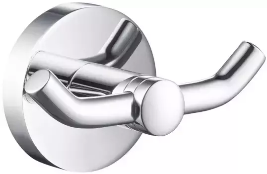 Двойной крючок «Timo» Saona 13012/00 на стену хром