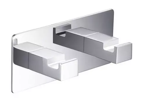 Двойной крючок «Timo» Selene 10014 хром