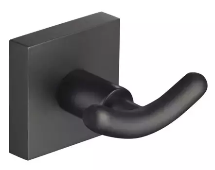 Двойной крючок «Timo» Selene 12012/03 на стену чёрный