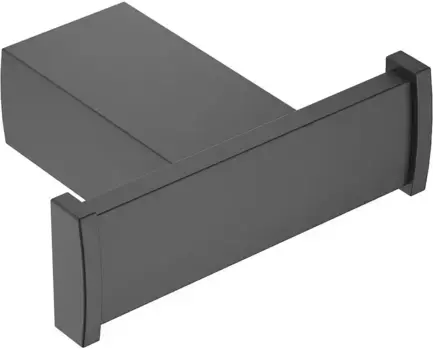 Двойной крючок «Timo» Torne 43012/03 на стену чёрный матовый