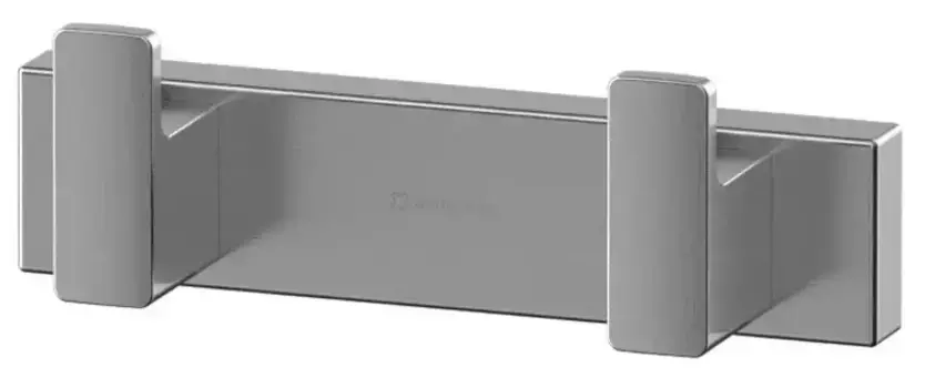 Двойной крючок «Whitecross» Cubo CU2412NIB на стену брашированный никель