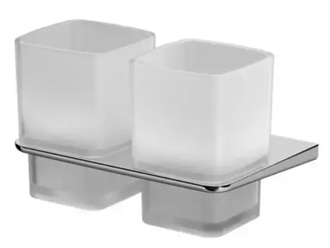 Двойной стакан для зубных щёток «Am.Pm» Inspire V2.0 A50A343400 на стену хром