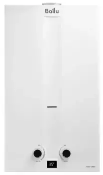 Газовый проточный водонагреватель «Ballu» GWH 10 Fiery Turbo белый