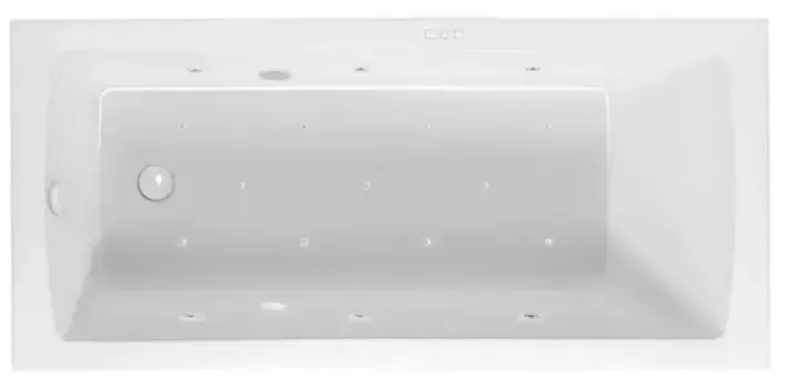 Гидромассажная ванна акриловая «Excellent» Aquaria 150/70 Relax с каркасом с сифоном белая