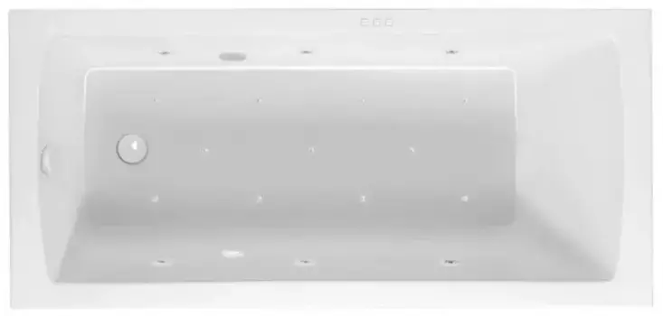 Гидромассажная ванна акриловая «Excellent» Aquaria 170/75 Relax с каркасом с сифоном белая