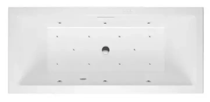 Гидромассажная ванна акриловая «Excellent» Heaven Slim 180/80 Relax с каркасом с сифоном белая/хром